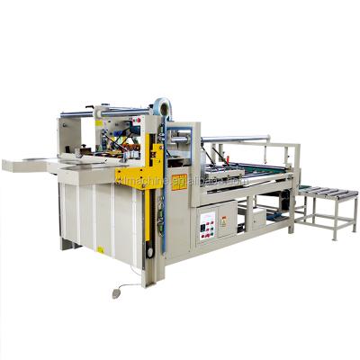 China Semi automatic food box folder gluer machine 3 5 XKL (XINGUANG) 5300x2250x2000mm 7 layers carton folding gluer for sale