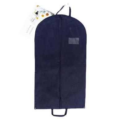 China Custom Fabric Cloth Cover Garment Cover Suit Bag Suit Garment Cover Suit Garment Bags Eco-friendly Bag Material Custom Logo Wholesale for sale