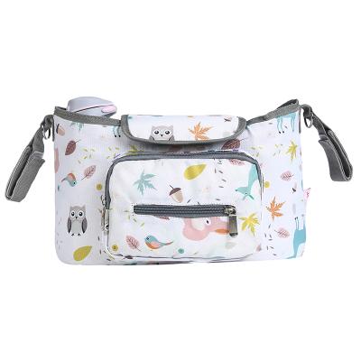 China Multifunctional Water Resistant Baby Care Trolley Bag Baby Diaper Bags Hanging Method Baby Products Organizer Bag for sale