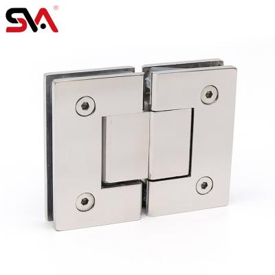 China Easy to install and durable heavy duty stainless steel glass door hinge for shower door for sale