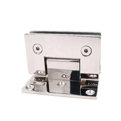 China Easy To Install And Durable Chinese Factory 304 Stainless Steel Bathroom Glass To Wall Shower Hinge For Glass Door for sale