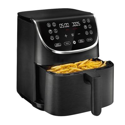 China Commercial Original Silver Crest 6L Dual Ovens Smart Digital Basket Air Fryer for sale