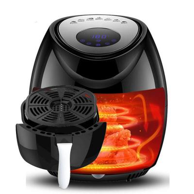 China Commercial Small Digital Silicone Liners Silver Crest Listing New Wholesale Mini Air Fryer for sale