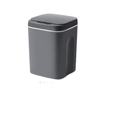 China 16L Viable Intelligent Smart Buffet Trash Can Sensor Waste Dusty Rubbish Bin for sale