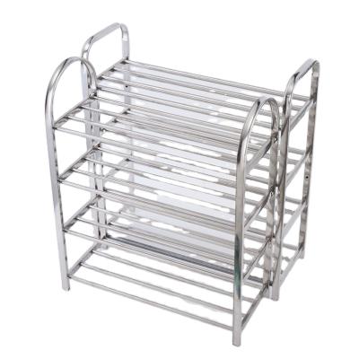 China Adjustable (Other) Sell Well New Type Stainless Steel Stylish Tube Design Storage Organizer Shelf Shelf Modern Multifunctional Holder for sale