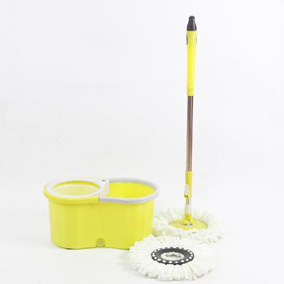 China Long Handle 360 ​​Rotation Sustainable Wholesale Telescopic Plastic Mopper Floor Cleaning Broom With Bucket for sale