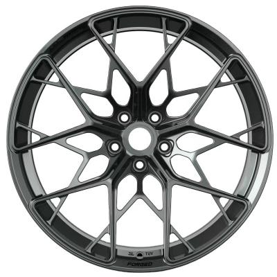 China All New Patterns Custom Multi 5 Spokes 5 Hole 18-22 Inch 5x114.3 5x112 5x120 Meshes Concave Design Forged Aluminum Alloy Car Wheels Rim for sale