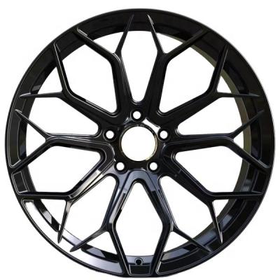 China All Models New Multi Spoke 18 19 20 21 22 Inch Custom 5x112 5x120 5x114.3 Forged Aluminum Alloy Passenger Wheels Car Rim for sale