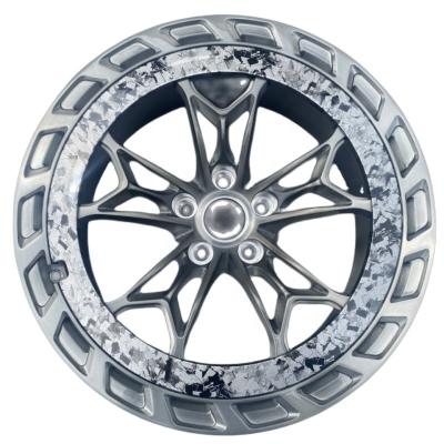 China Auto car rims luxury carbon fiber 5x114.3 5x112 5x120 inch deep concave aluminum alloy 18 19 20 21 22 forged car wheels for c63 e90 rs5 for sale