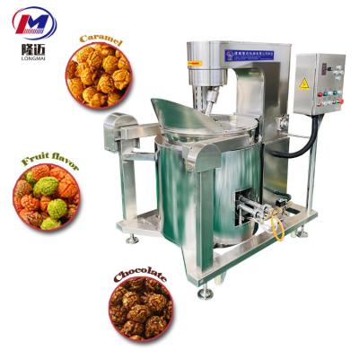 China Planetary mixing to ensure uniform coating & avoid the latest technology big output 100L propane smart popcorn making machine one-touch high speed for continuous production for sale