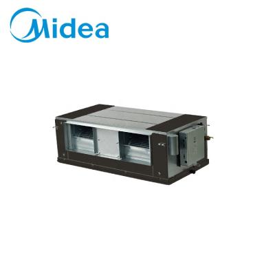 China Hotel Midea Duct AC Fan Coil Unit Concealed High Static Pressure Duct Type Slot Air Conditioner for sale