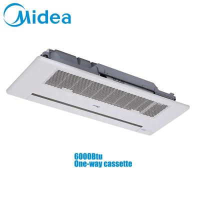 China One Way Fresh Air Intake Midea VRF Indoor Units Cassette 1 Phase 220-240V 50/60Hz 6000Btu 1.8kw Cassette Air Conditioner for sale