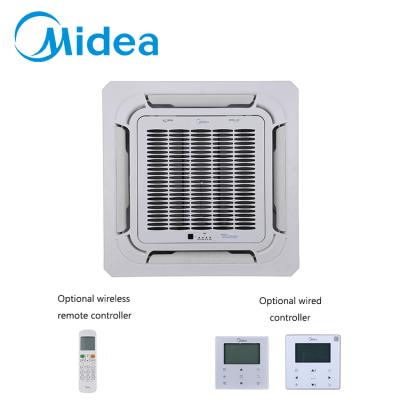 China Midea VRF Indoor Units Round Airflow Cassette 1-Phase 220-240V 50/60Hz Four Way Inverter Cassette Air Conditioner for sale