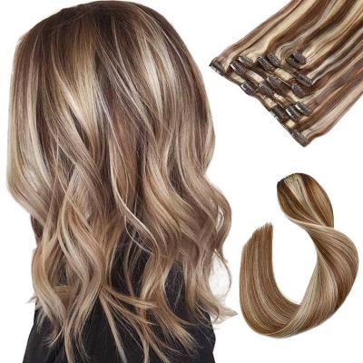 China Wholesale Silky Straight Wave Clip In Extensions 100% Human Hair, Natural Hair Extensions, Hair Clip In Hair Extensions Clip In Hair Extension for sale