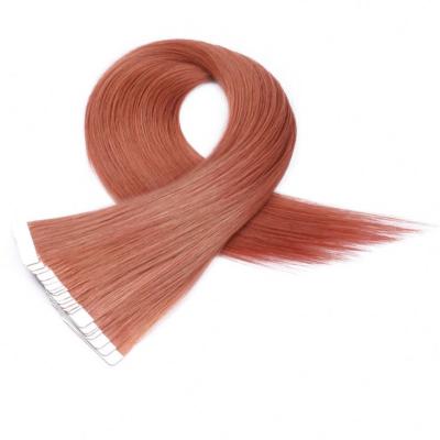 China Wholesale Silky Straight Wave Virgin Remy Tape In Human Hair Pulled Extension for sale