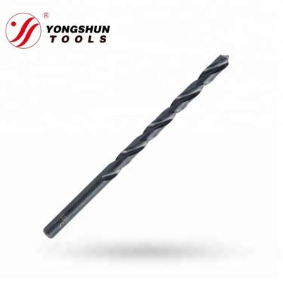 China D340 Drill Holes Fully Ground HSS Twist 200MM Long Drill Bit Black Finished For Metal Drilling High Cost Effective for sale