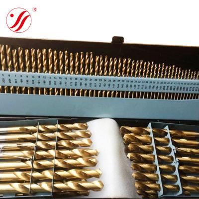 China Metal Drilling DIN338 115 PC HSS Twist Drill Bit Set For Metal Drilling for sale