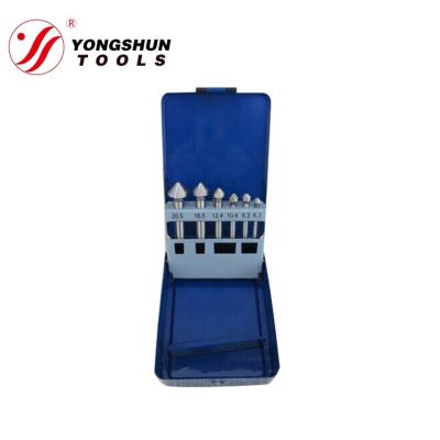 China Boreholes Fully Ground HSS 3-Flute Countersink Bits for sale