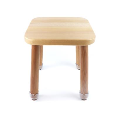 China Solid Wood Wooden Bench Small Stuare Stool Children's Stool Solid Lazy Game Bench Change The Shoe Chair Footstool for sale