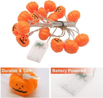 China Garden String Lights Indoor and Outdoor Use USB and Pumpkin Battery Operated Pendant Lights Halloween Flashing Lights for sale