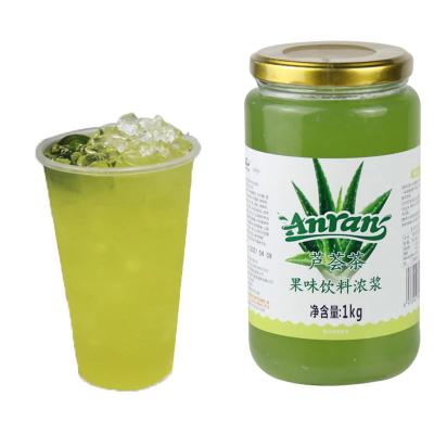 China Original Taste And Flavor High Quality Aloe Tea Fruity Pureed AloePerryi Drinks Syrup For Beverage, Ice Cream Snow Cone Syrup Milk Tea Shop Baking Equipment for sale