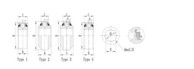 China High-performance Agricultural Ball Bearing for Agricultural Machinery Accessories for sale