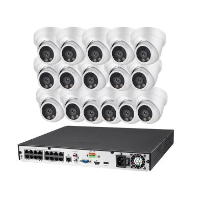 China NIGHT VISION nvr 16 channel 4k poe nvr 16ch PoE IR camera kit surveillance nvr security camera system for sale