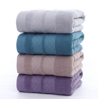 China NEW BIG SALE QUICK DRY COTTON SINGLE BATH TOWEL for sale