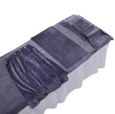 China Compressed Customize Microfiber Towel Five Sets ( Chest Towel Headband Pillow Cover Bath Skirt Sheet For Spa Beauty Salon Beauty Care for sale