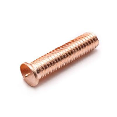 China High Quality Brass Weld Stud Spot Screw M3-M12 Carbon Steel Weld Stud for sale