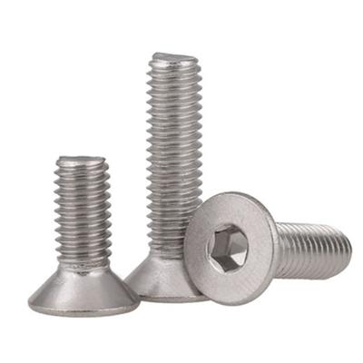 China Full Thread Stainless Steel Pan SS304 SS316 Hex Socket Knob Main Machine Screw for sale