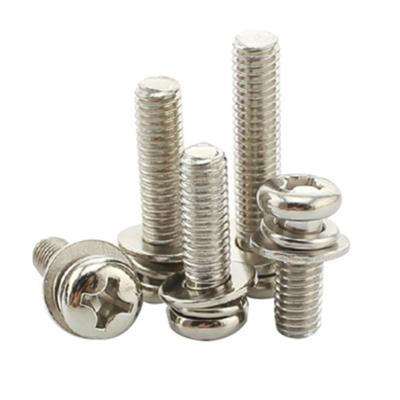 China Pan pan sems head machine screw with washer for sale