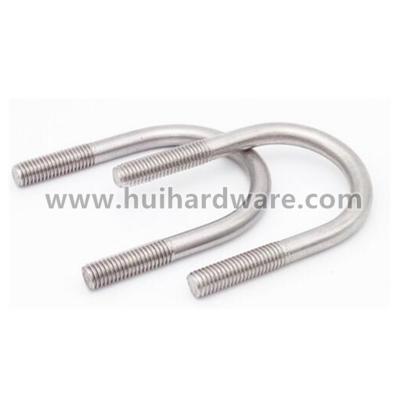 China DIN 3570 Connection Hot Dipped Galvanized Carbon Steel U Bolt for sale