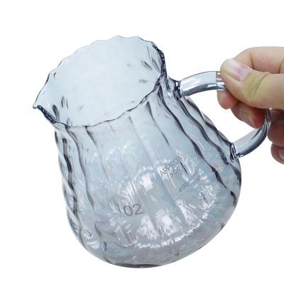 China Richy New Year Gift Viable 500ml Pour Over Glass Kettle for sale