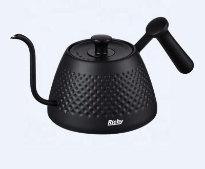 China WITH LID Richy New Design Japanese Kettle Stainless Steel Coffee Maker Coffee Kettle for sale