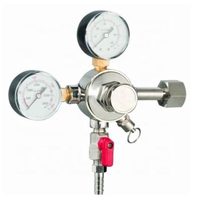 China Dual Metering CO2 Beer Regulator CO2 Regulator Primary Pressure Regulator KT-BR2G1O for sale