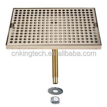 China Sustainable Surface Mount Stainless Steel Drip Tray for sale