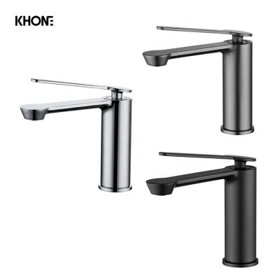 China European Basin Faucet Modern Luxury Black Bathroom Faucets Black Faucet for sale