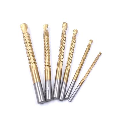 China Durable Customizable 6 Piece HSS Material Twist Drill Punch Tool for sale