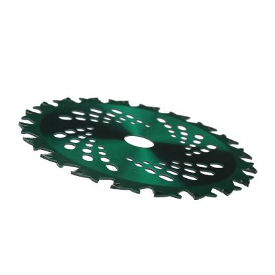 China General Manufacturers Carbide Brush Cutter General Saws Long Working Custom Green Thickened Circular Blade for sale