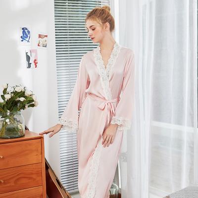 China Various Good Quality Breathable Satin Nightgown Pajamas Sleepwear Private Label Pajamas Ladies for sale