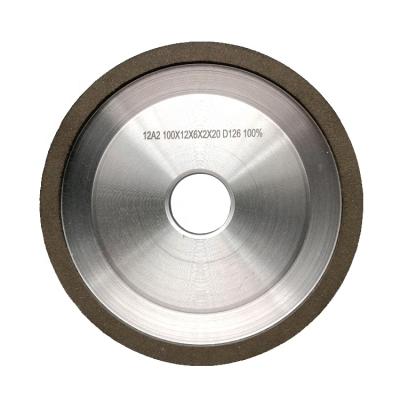 China 12A2 Circular Grinding Wheel Band Saw Edge Wheel Diamond Cup Wheel Resin Diamond Grinding Wheel for sale