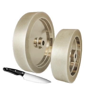 China Machine Tormek T8 T7 Aluminum Sharpener Knife Sharpening Diamond CBN Plated Grinding Wheel for sale