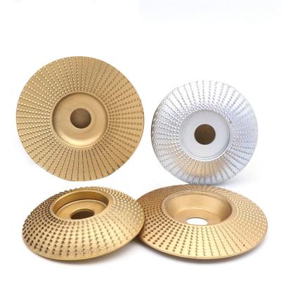 China 100mm Sharp and Wear-resistant Tungsten Carbide Wood Grinding Wheel Angle Grinder Disc Wood Carving Disc Sanding Abrasive Tool for sale