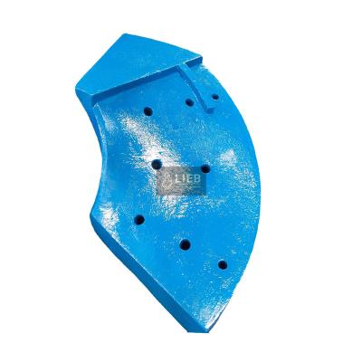 China High Efficiency Low Cost Jaw Crusher Liner Parts Jaw Crusher Wear Parts High Manganese Steel Crusher Wear Parts for sale