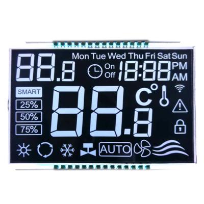 China 15years and factory price 7Segment VA type custom lcd display 66x42mm for sale