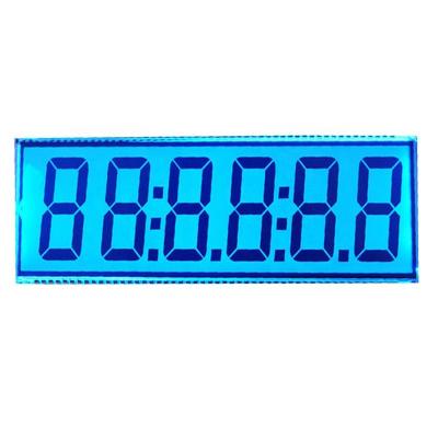 China 6 Digit TN 7 Segment Fuel Dispenser Gas Stations LCD Screen Panel ET-24452 for sale