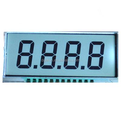 China Used On Fuel Dispenser Panel LCD 7 Segment 4 Digit Fuel Dispenser Small Size LCD Display for sale