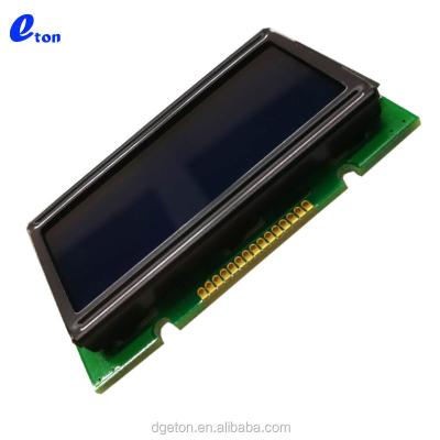 China Custom 1202 Character LCD Module Blue Screen COB 12x2 LCD Module STN LCD Display Screen Module 55.7 LCM (W)*32(H)*Max 9.2(T)mm for sale