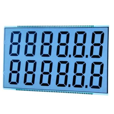 China Fuel Dispenser 12 Digits 7segment HTN LCD Display 156.00x99.00mm for sale